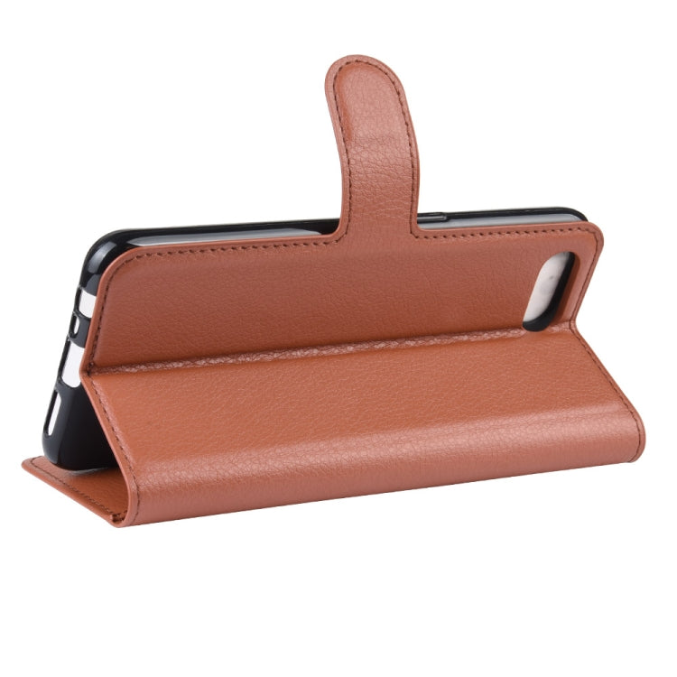 Litchi Texture Horizontal Flip Leather Case for OPPO Realme C2/OPPO A1K, with Wallet & Holder & Card Slots