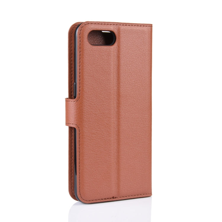 Litchi Texture Horizontal Flip Leather Case for OPPO Realme C2/OPPO A1K, with Wallet & Holder & Card Slots