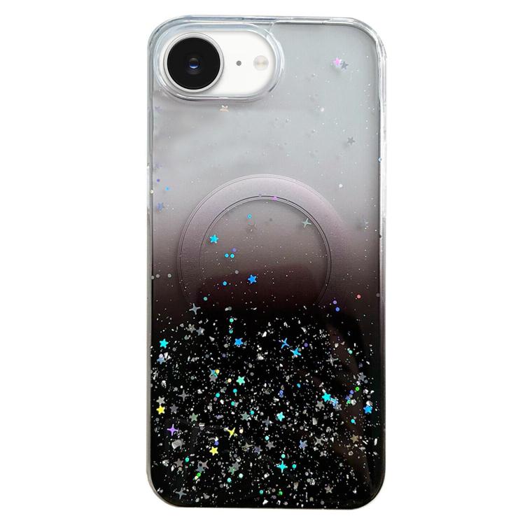 For iPhone 17e / 16e Glitter MagSafe Hybrid Clear TPU Phone Case