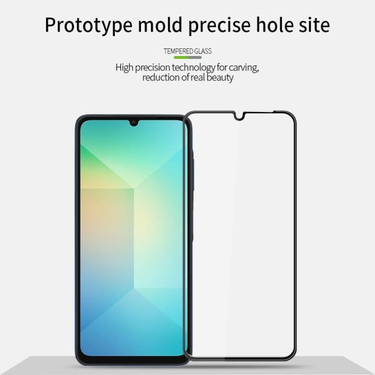 For Samsung Galaxy A16 PINWUYO 9H 3D Full Screen Explosion-proof Tempered Glass Film - Black