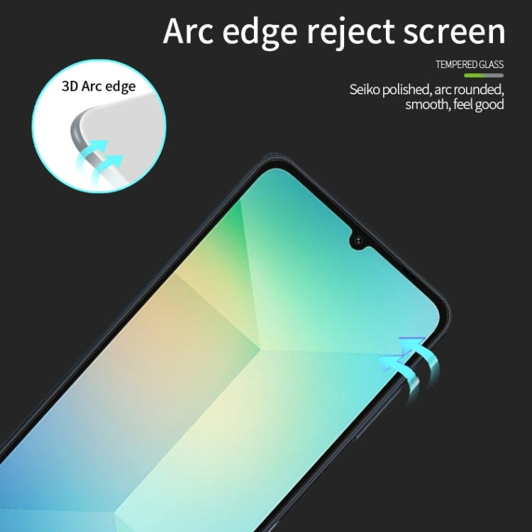 For Samsung Galaxy A16 PINWUYO 9H 3D Full Screen Explosion-proof Tempered Glass Film - Black