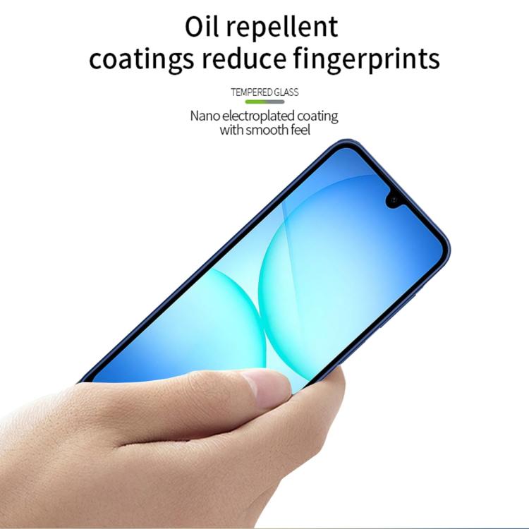 For Samsung Galaxy A17 PINWUYO 9H 3D Full Screen Explosion-proof Tempered Glass Film - Black