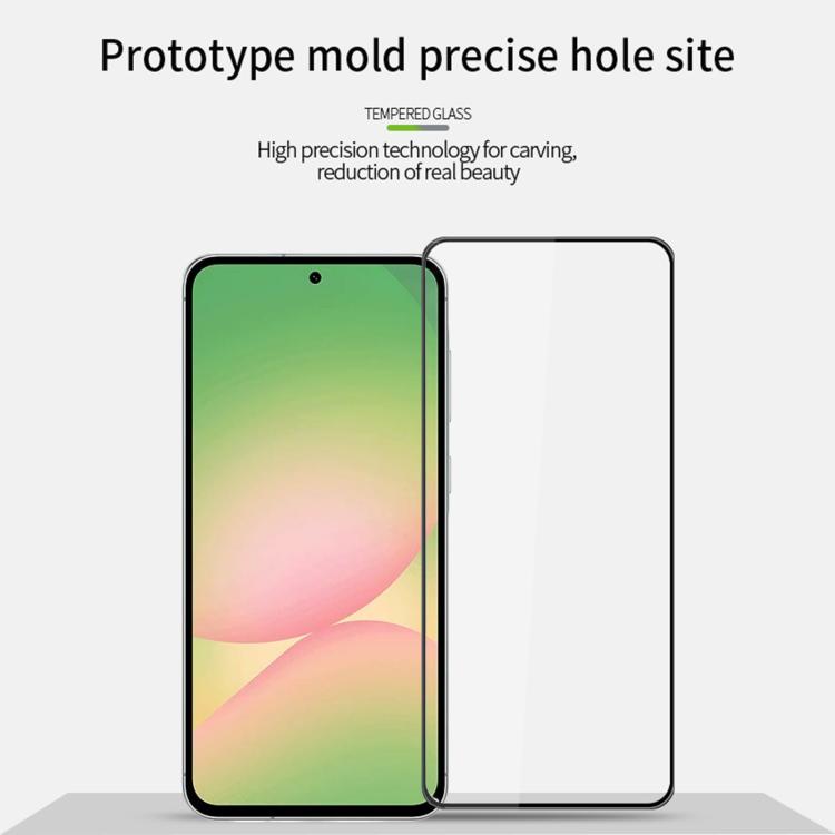 For Samsung Galaxy A37 / A57 5G PINWUYO 9H 3D Full Screen Explosion-proof Tempered Glass Film - Black