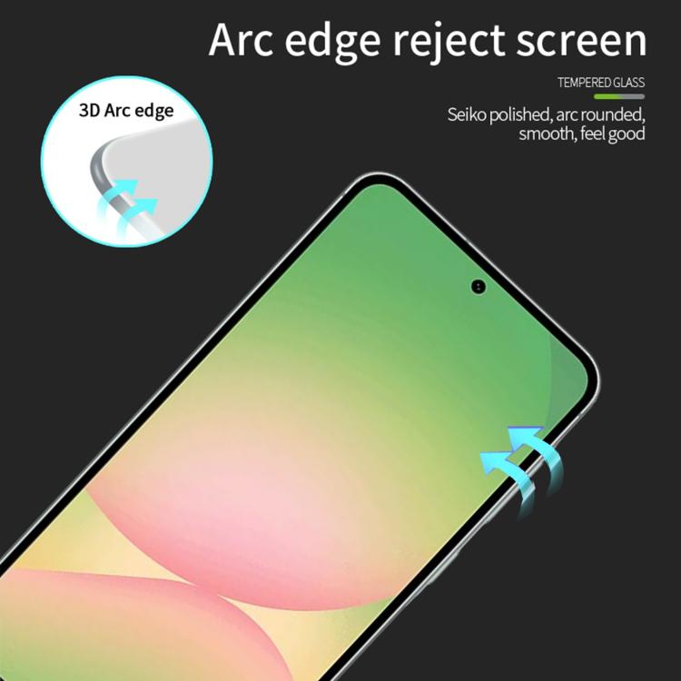 For Samsung Galaxy A37 / A57 5G PINWUYO 9H 3D Full Screen Explosion-proof Tempered Glass Film - Black