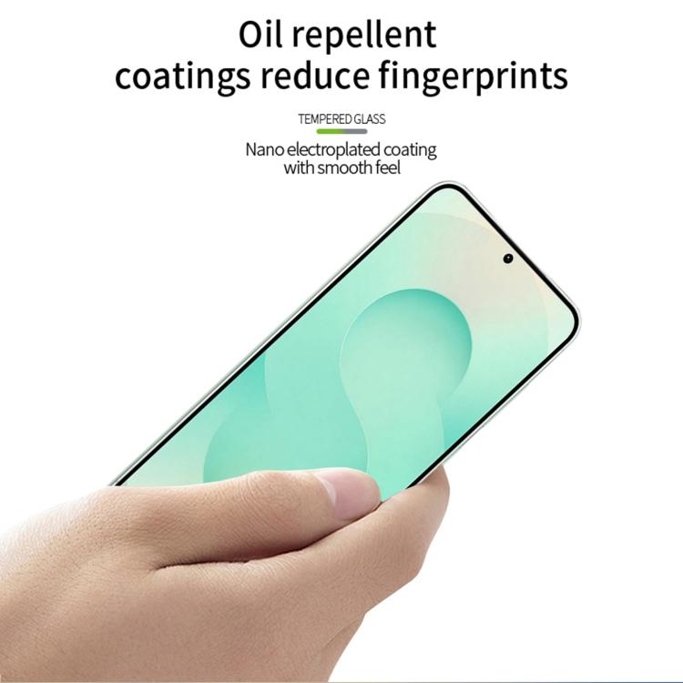 For Samsung Galaxy S26+ 5G Unlock PINWUYO 9H 3D Full Screen Explosion-proof Tempered Glass Film - Black