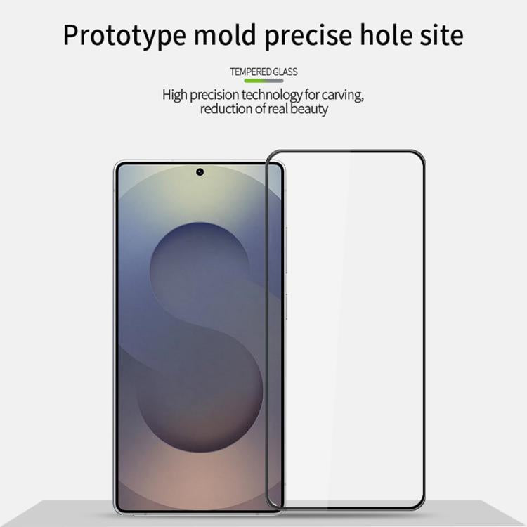 For Samsung Galaxy S26 Ultra 5G Unlock PINWUYO 9H 3D Full Screen Explosion-proof Tempered Glass Film - Black