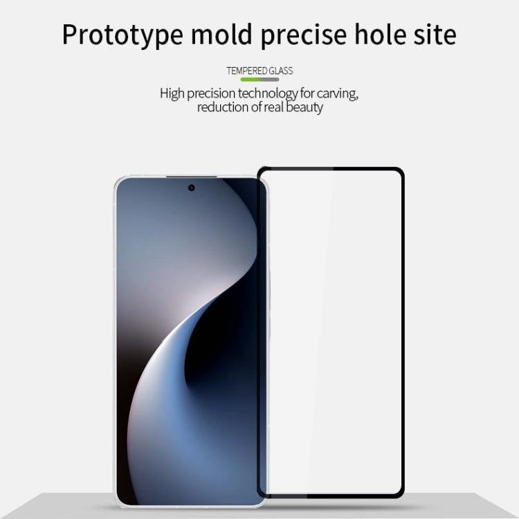 For Meizu 21 Note PINWUYO 9H 2.5D Full Screen Tempered Glass Film - Black