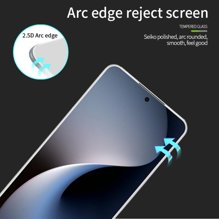 For Meizu 21 Note PINWUYO 9H 2.5D Full Screen Tempered Glass Film - Black