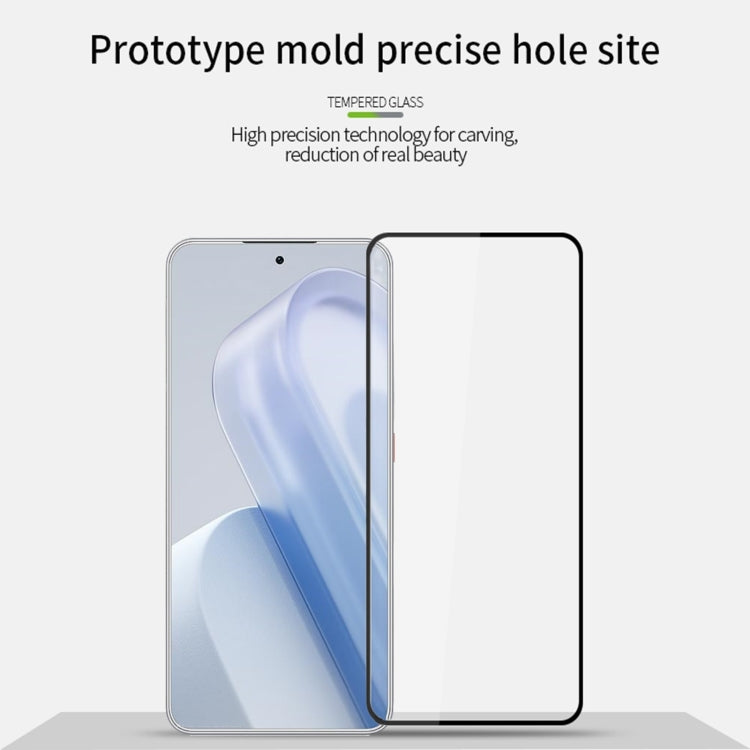 For Meizu Lucky 08 PINWUYO 9H 2.5D Full Screen Tempered Glass Film - Black