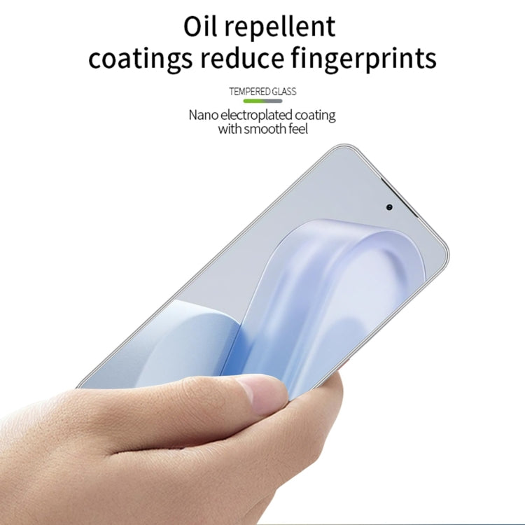 For Meizu Lucky 08 PINWUYO 9H 2.5D Full Screen Tempered Glass Film - Black