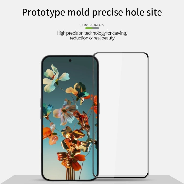 For Nothing Phone 2a Plus PINWUYO 9H 3D Curved Full Screen Explosion-proof Tempered Glass Film - Black
