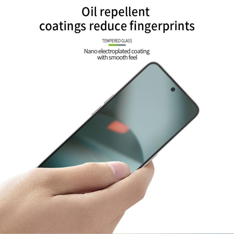 For Nothing Phone 3 PINWUYO 9H 3D Curved Full Screen Explosion-proof Tempered Glass Film - Black