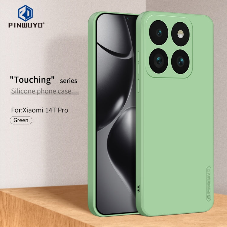 For Xiaomi 14T Pro PINWUYO Sense Series Liquid Silicone TPU Phone Case
