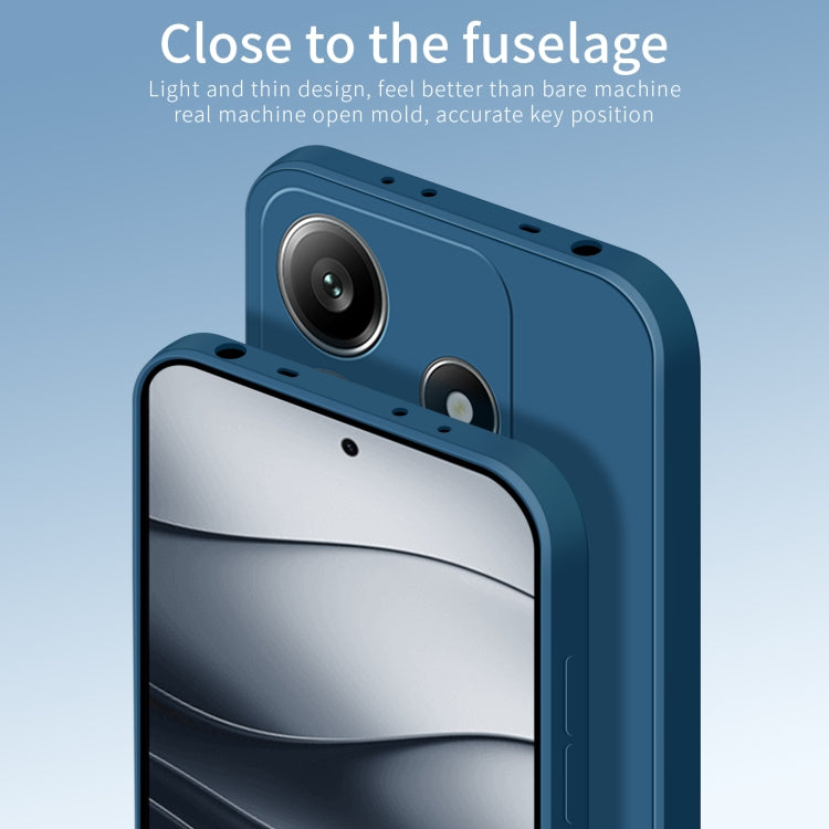 For Xiaomi Redmi Note 14 5G PINWUYO Sense Series Liquid Silicone TPU Phone Case