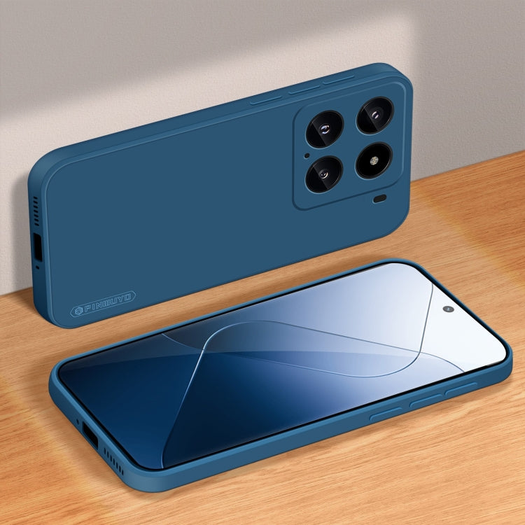 For Xiaomi 15 PINWUYO Sense Series Liquid Silicone TPU Phone Case