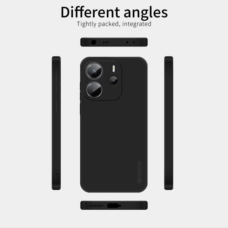 For Redmi Note 14 4G 163.25mm PINWUYO Sense Series Liquid Silicone TPU Phone Case