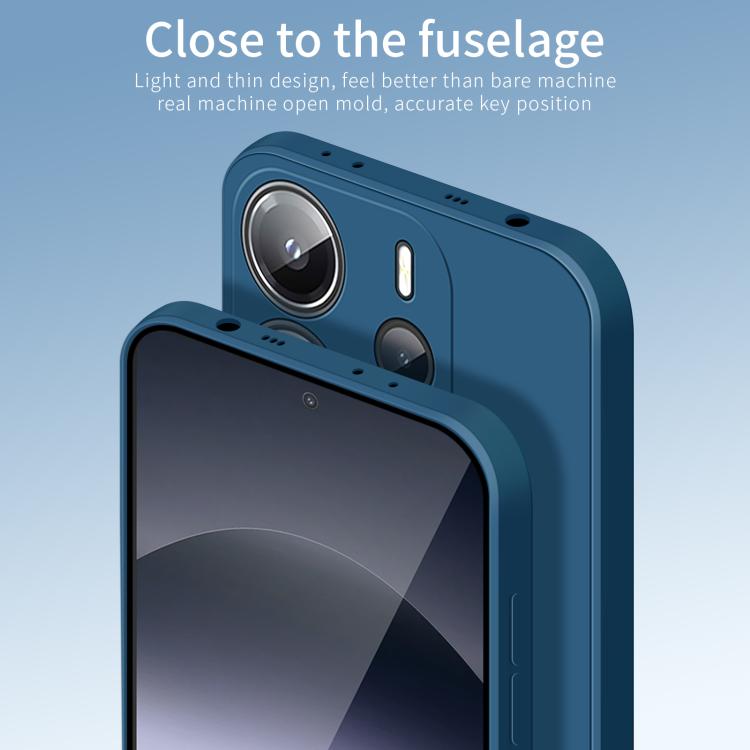 For Redmi Note 14 4G 163.25mm PINWUYO Sense Series Liquid Silicone TPU Phone Case