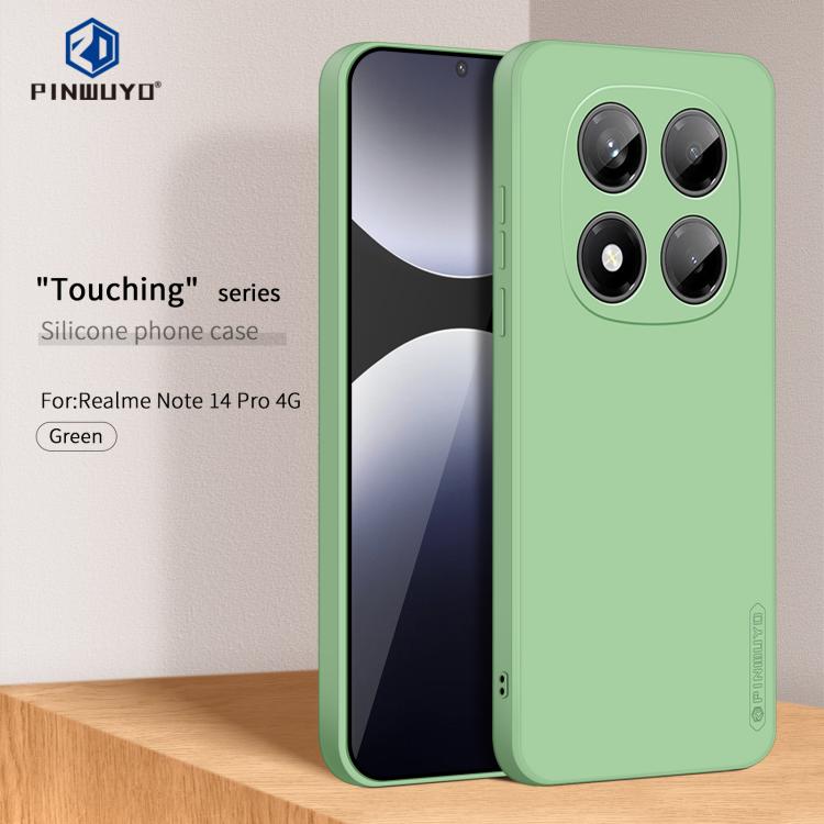 For Xiaomi Redmi Note 14 Pro 4G PINWUYO Sense Series Liquid Silicone TPU Phone Case
