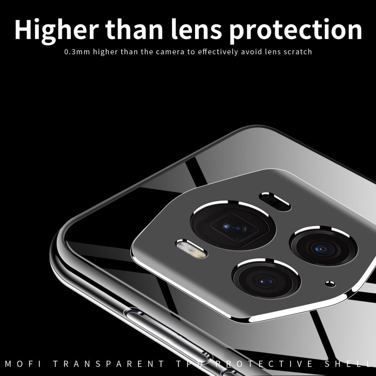 For Honor Magic6 RSR MOFI Ming Series Ultra-thin TPU Phone Case - Transparent