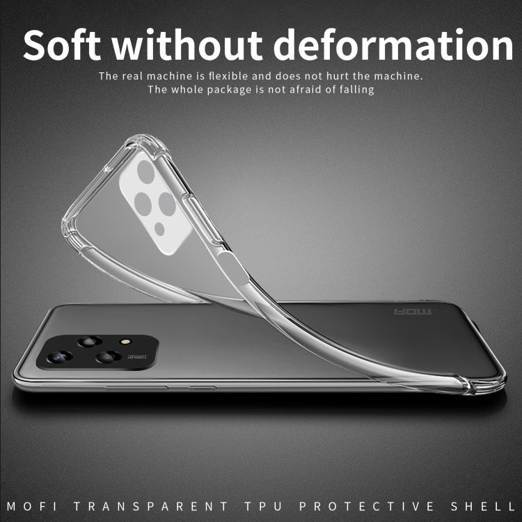 For Honor 200 Lite Global MOFI Ming Series Ultra-thin TPU Phone Case - Transparent