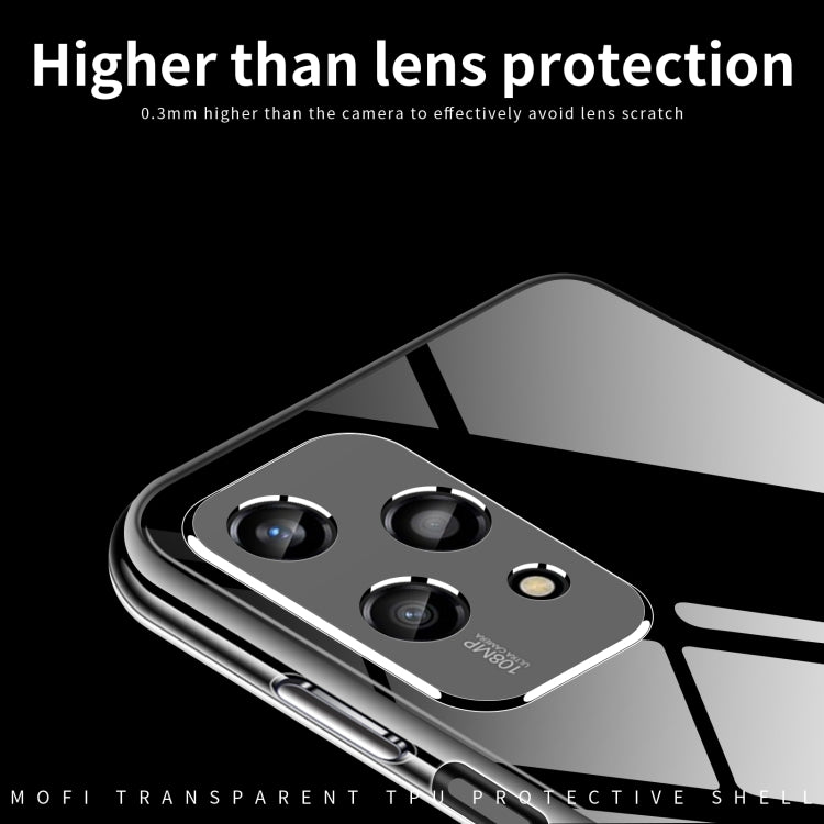 For Honor 200 Lite Global MOFI Ming Series Ultra-thin TPU Phone Case - Transparent