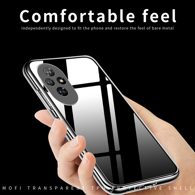 For Honor 200 MOFI Ming Series Ultra-thin TPU Phone Case - Transparent