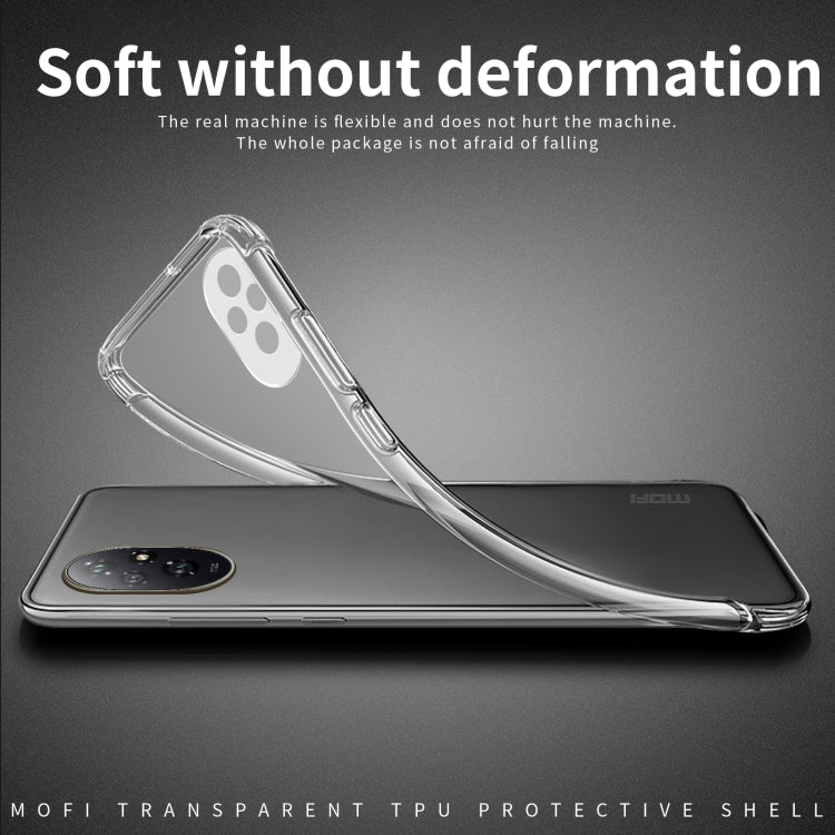 For Honor 200 Pro MOFI Ming Series Ultra-thin TPU Phone Case - Transparent