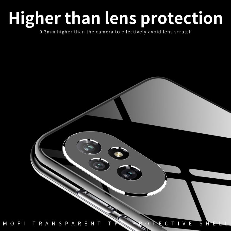 For Honor 200 Pro MOFI Ming Series Ultra-thin TPU Phone Case - Transparent