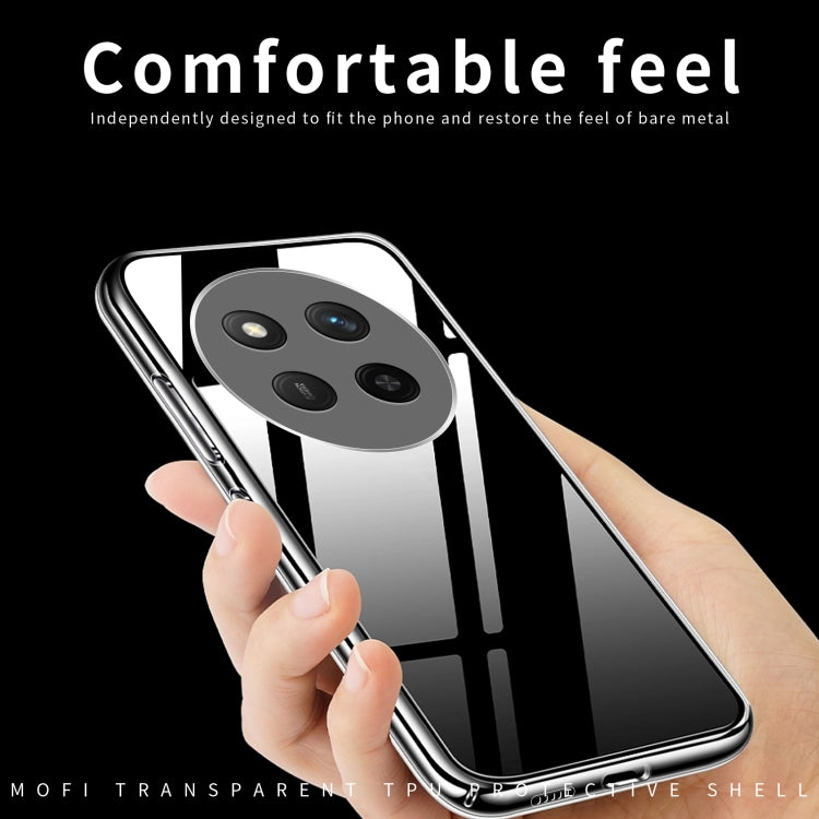 For Honor X60 Pro / X9C MOFI Ming Series Ultra-thin TPU Phone Case - Transparent