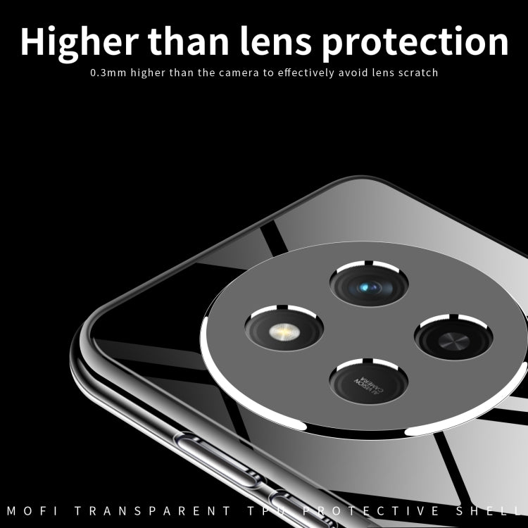 For Honor X60 Pro / X9C MOFI Ming Series Ultra-thin TPU Phone Case - Transparent