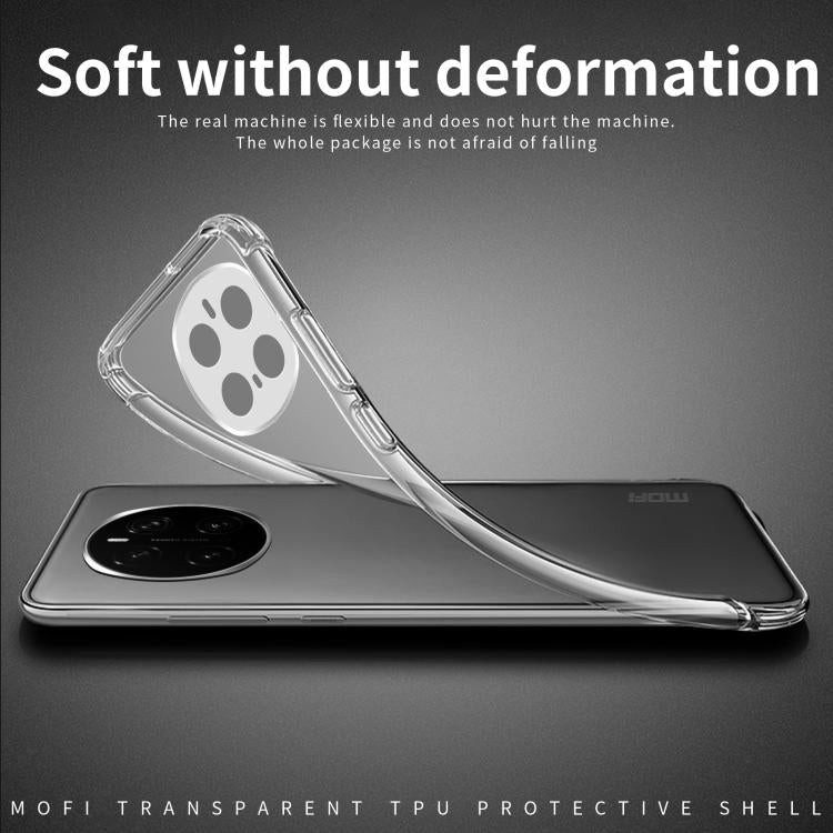 For Honor Magic7 Pro MOFI Ming Series Ultra-thin TPU Phone Case - Transparent