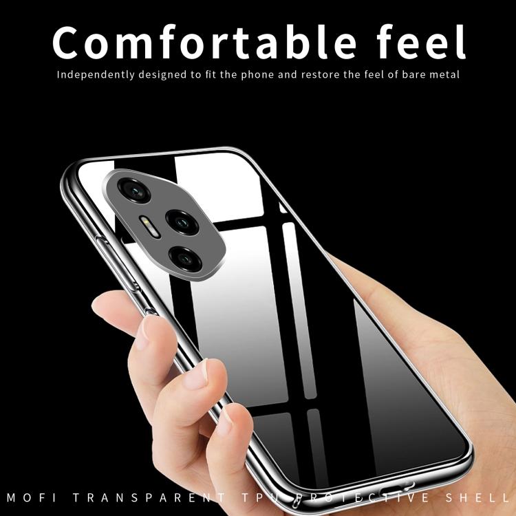 For Honor 300 Pro MOFI Ming Series Ultra-thin TPU Phone Case - Transparent