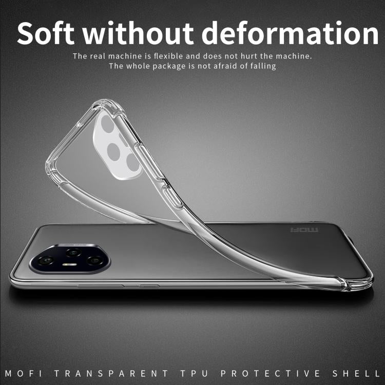 For Honor 300 Pro MOFI Ming Series Ultra-thin TPU Phone Case - Transparent