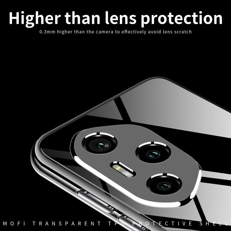 For Honor 300 Pro MOFI Ming Series Ultra-thin TPU Phone Case - Transparent