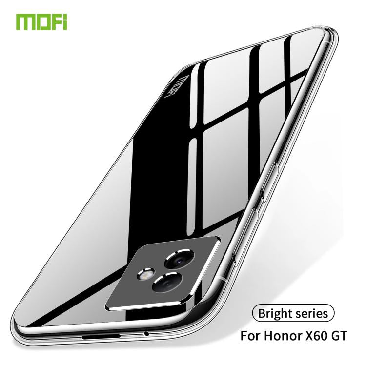 For Honor X60 GT MOFI Ming Series Ultra-thin TPU Phone Case - Transparent