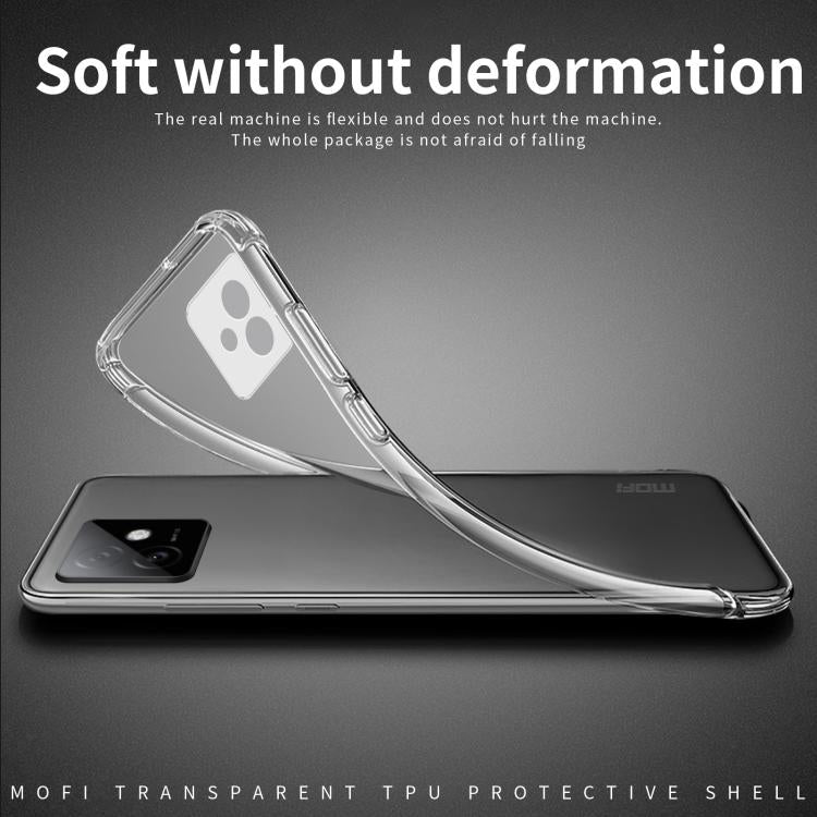For Honor X60 GT MOFI Ming Series Ultra-thin TPU Phone Case - Transparent