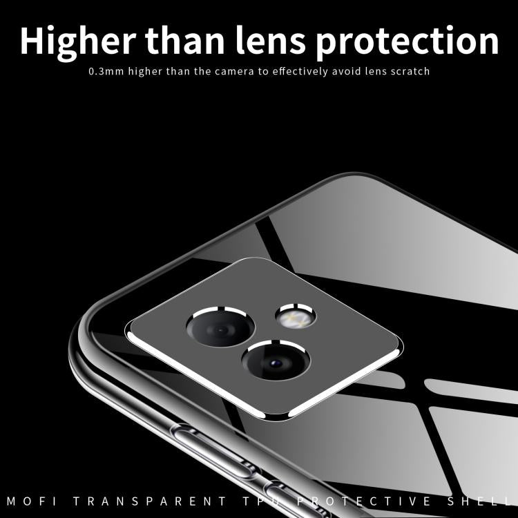 For Honor X60 GT MOFI Ming Series Ultra-thin TPU Phone Case - Transparent