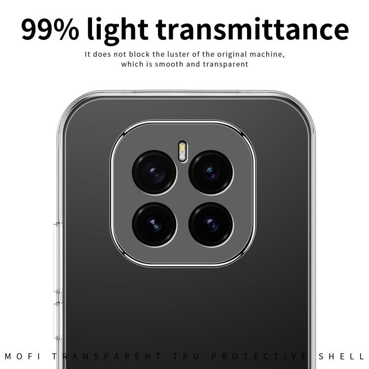 For Honor GT Pro MOFI Ming Series Ultra-thin TPU Phone Case - Transparent