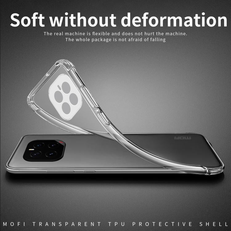For Honor GT Pro MOFI Ming Series Ultra-thin TPU Phone Case - Transparent