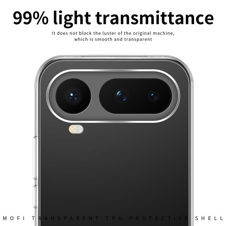 For Honor Magic8 Pro Air MOFI Ming Series Ultra-thin TPU Phone Case - Transparent