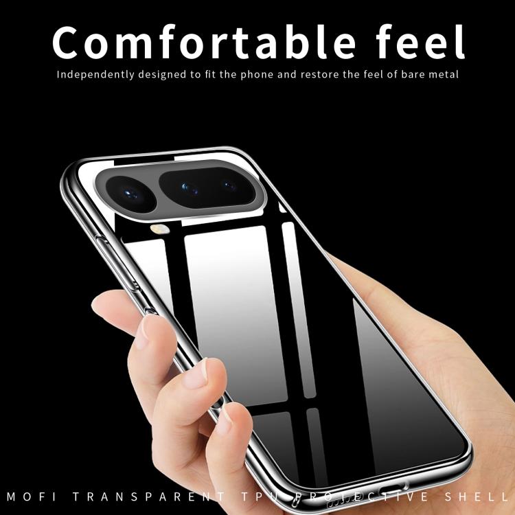 For Honor Magic8 Pro Air MOFI Ming Series Ultra-thin TPU Phone Case - Transparent