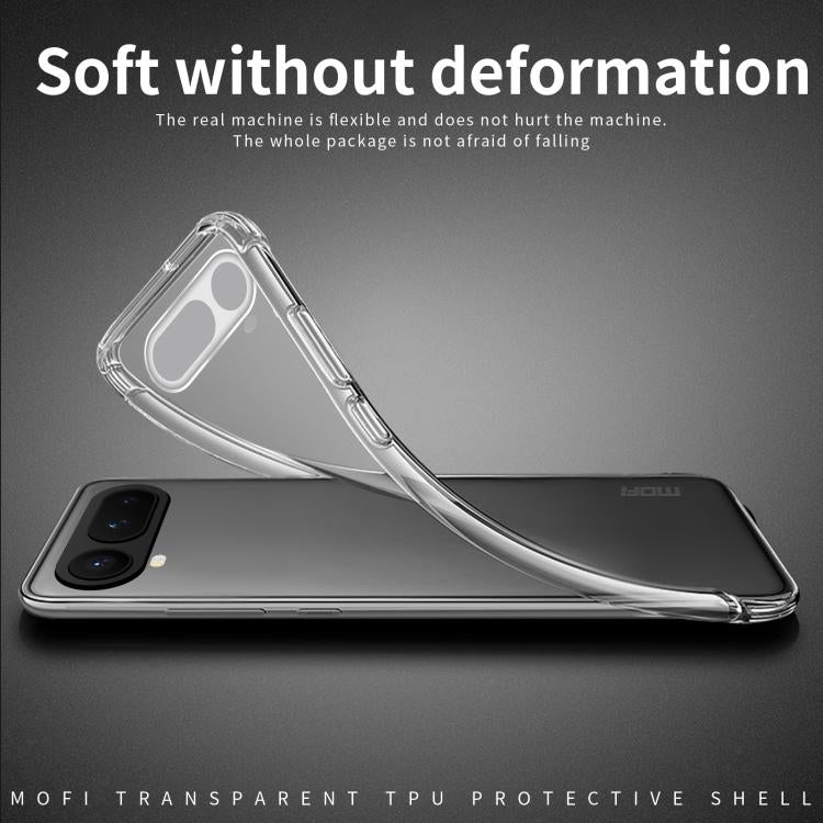 For Honor Magic8 Pro Air MOFI Ming Series Ultra-thin TPU Phone Case - Transparent