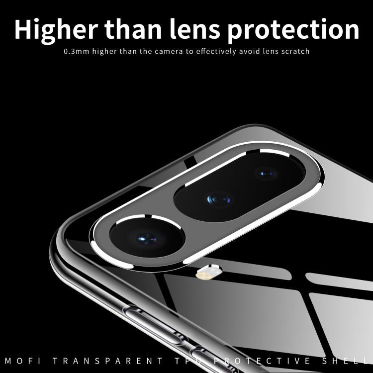 For Honor Magic8 Pro Air MOFI Ming Series Ultra-thin TPU Phone Case - Transparent