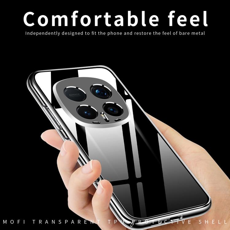 For Honor Magic8 RSR MOFI Ming Series Ultra-thin TPU Phone Case - Transparent