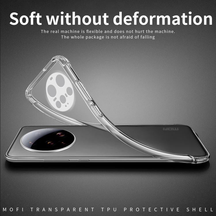 For Xiaomi 15 Ultra MOFI Ming Series Ultra-thin TPU Phone Case - Transparent