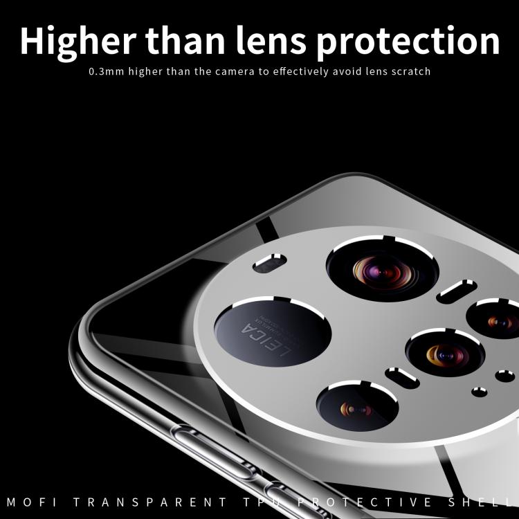 For Xiaomi 15 Ultra MOFI Ming Series Ultra-thin TPU Phone Case - Transparent
