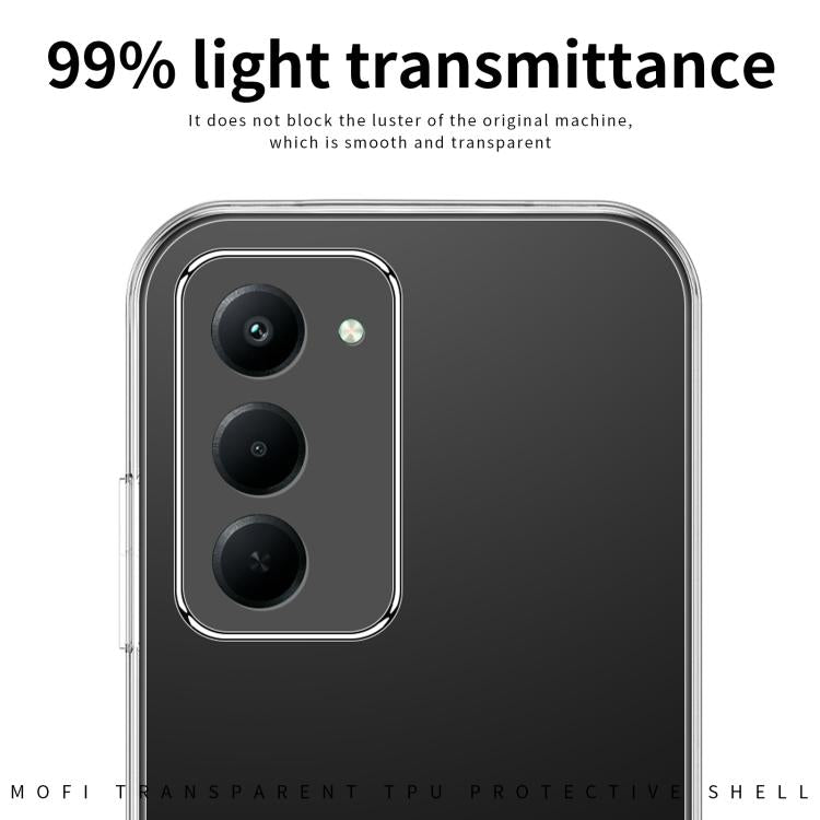 For Redmi 15 5G Global / 15 4G SEA 169.5mm MOFI Ming Series Ultra-thin TPU Phone Case - Transparent