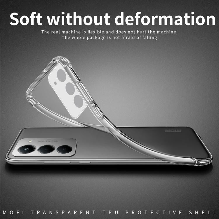 For Redmi 15 5G Global / 15 4G SEA 169.5mm MOFI Ming Series Ultra-thin TPU Phone Case - Transparent