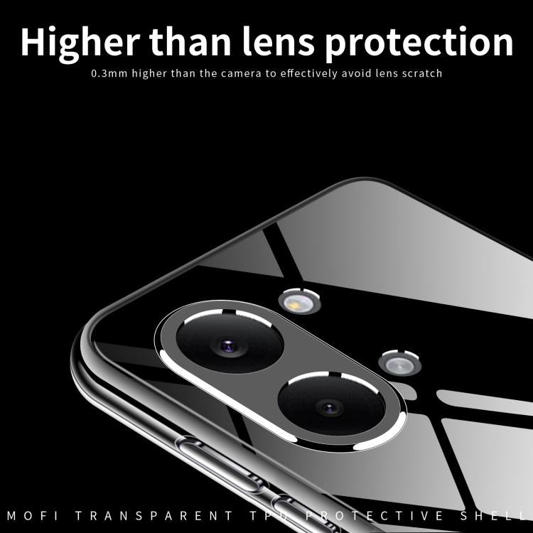 For Redmi Turbo 5 Max / Poco X8 Pro Max 5G MOFI Ming Series Ultra-thin TPU Phone Case - Transparent
