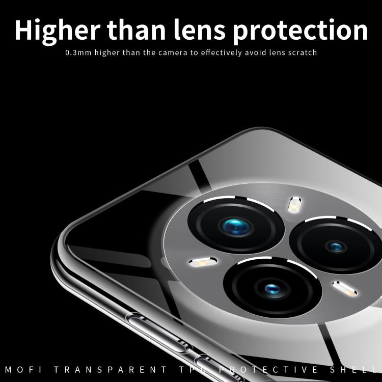 For Realme 14 Pro MOFI Ming Series Ultra-thin TPU Phone Case - Transparent